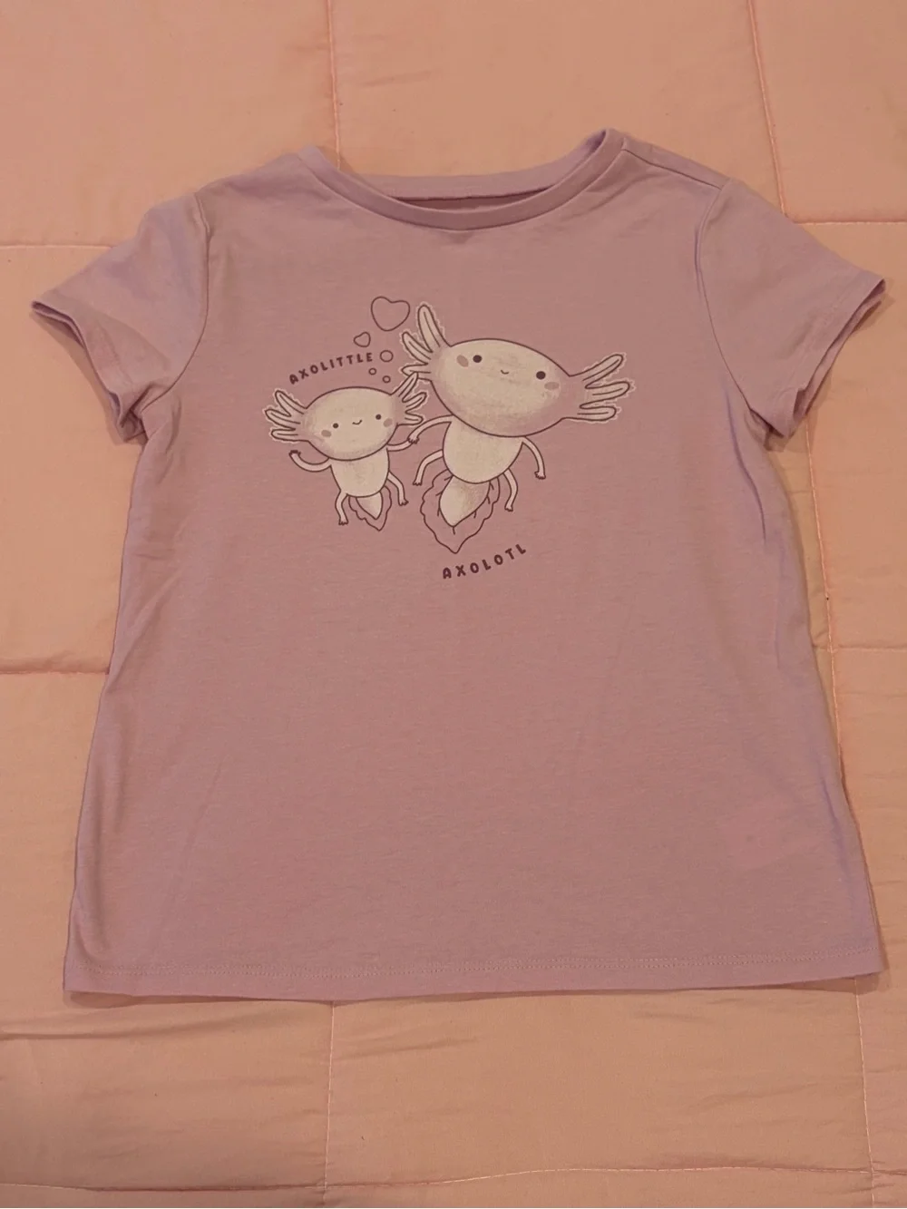 Carter's Pink Axolotl Graphic Tee